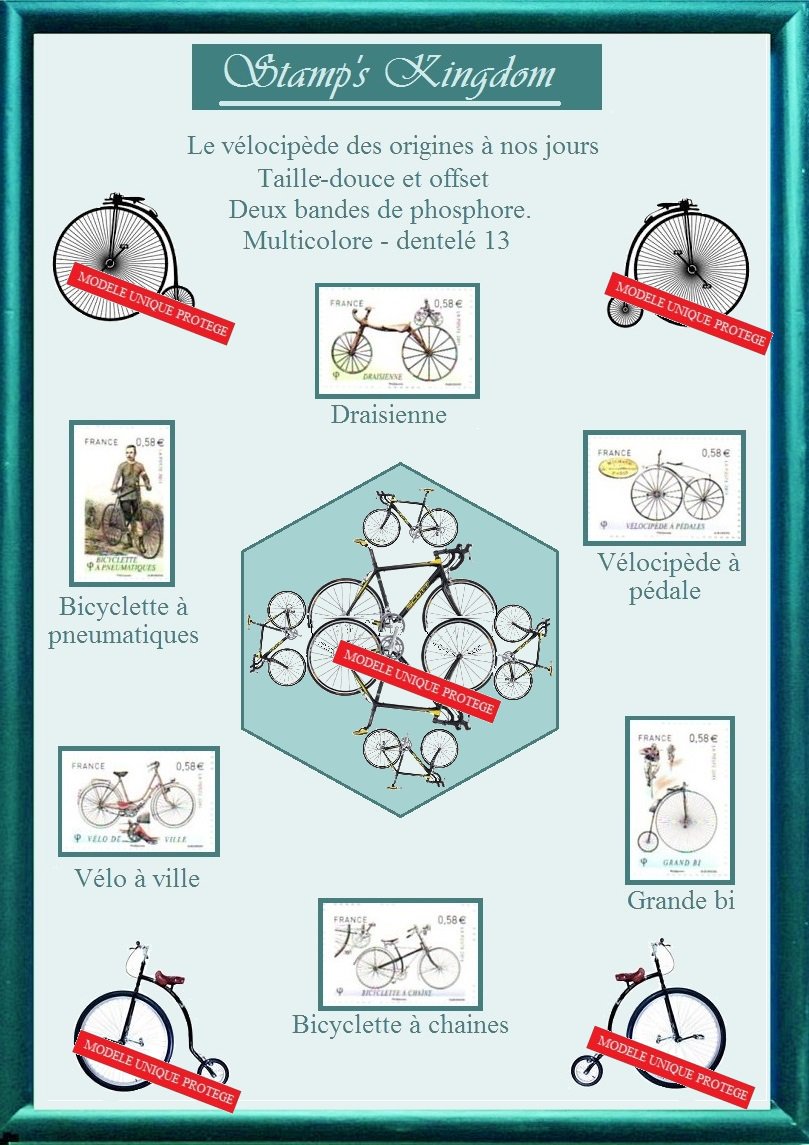 barbierjeanf's tweet photo. Bicyclette et vélocipède des origines à nos jours, Art Philatélique et montage photo unique, histoire du vélo
https://t.co/LmzmvHHJT3
#ungrandmarche #histoireduvélo #timbreposte #blocneuf #montagephoto #pièceunique #impressiondigitale #artphotographique #artphilatélique https://t.co/lTMeaeeABz