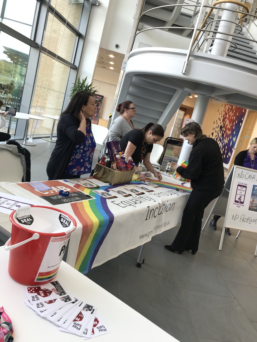 northernprideuk's tweet photo. A massive thank you to everyone at @npowerhq with @GMB_union @unisontweets  fundraising for Newcastle Pride and supporting IDAHOBIT. 
-
#nclpride #idahobit #idaho #idahot #npower #gmb #unison #fundraising #fundraise #charity #pride #lgbt https://t.co/BzuXkGPgko