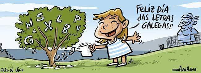 FansLuisDavila's tweet image. Feliz día das #LetrasGalegas 
#OGalego #LinguaGalega #17Maio