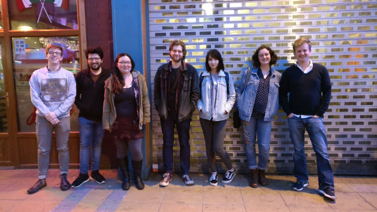 ShefFilmSoc's tweet photo. Thanks to everyone who came along to last night's handover meal! Hope you all had a great time! Looking forward to a new year with a new committee 😊 #SheffieldUni #SheffieldFilm #SheffieldFMS #BBsItalian #HandoverMeal #Pizza #Pasta #Cheesecake #Wine 🍕🍝🍷 https://t.co/vYJlCY1kD8