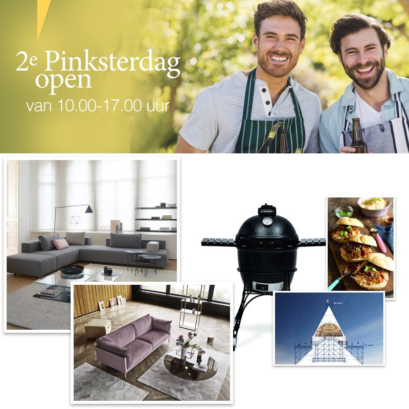 2e PINKSTERDAG GEOPEND! Kom as. maandag van 10.00-17.00 uur langs bij Van Til en profiteer van speciale Pinksteracties! ow.ly/G0UF30k33j3
