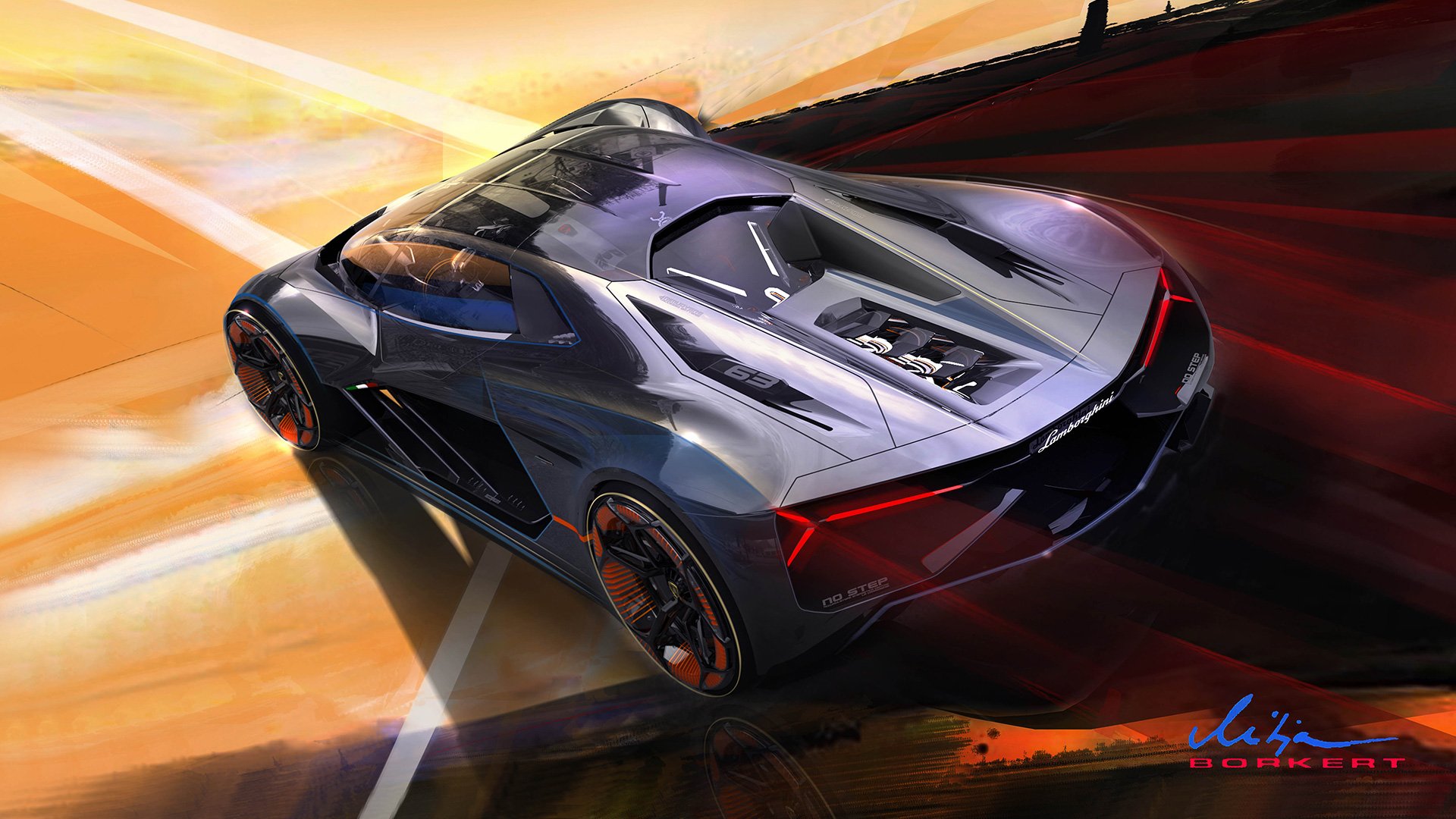 asphalt 9 lamborghini terzo millennio