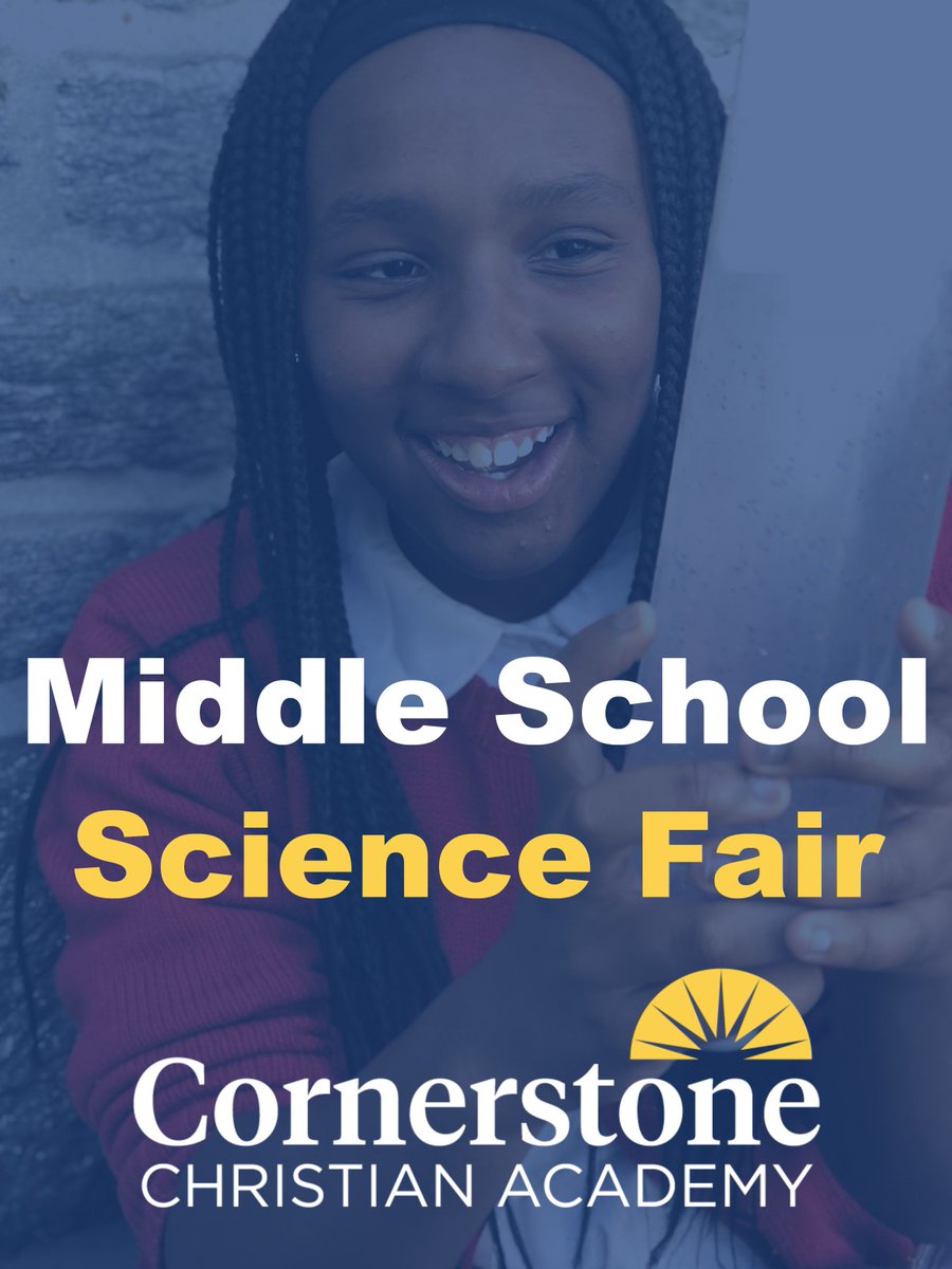 CCAPhilly's tweet photo. Cornerstone's #MiddleSchoolScienceFair is tomorrow morning from 9am - 12pm. Check out their experiments in the CCA Learning Commons. See you there! https://t.co/48LI1u3TFt
