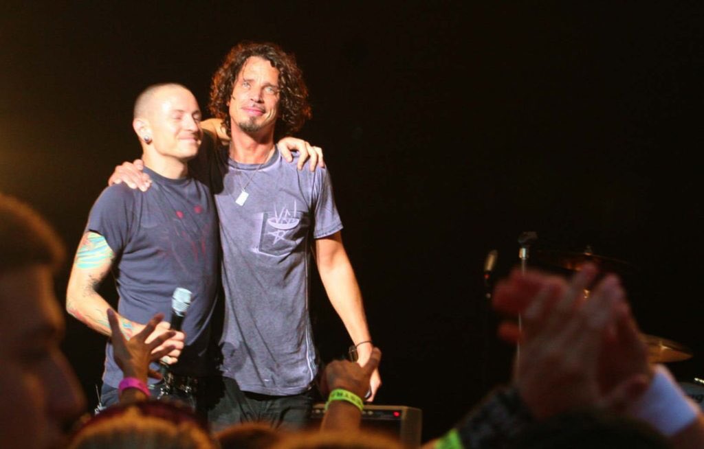 LPLive's tweet photo. One year since we lost the amazing Chris Cornell. RIP. https://t.co/anwF7jHqPj