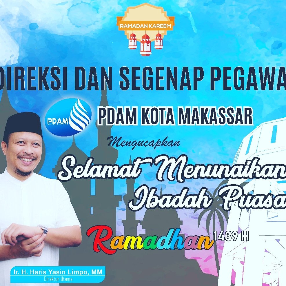 PDAM Makassar tweet media