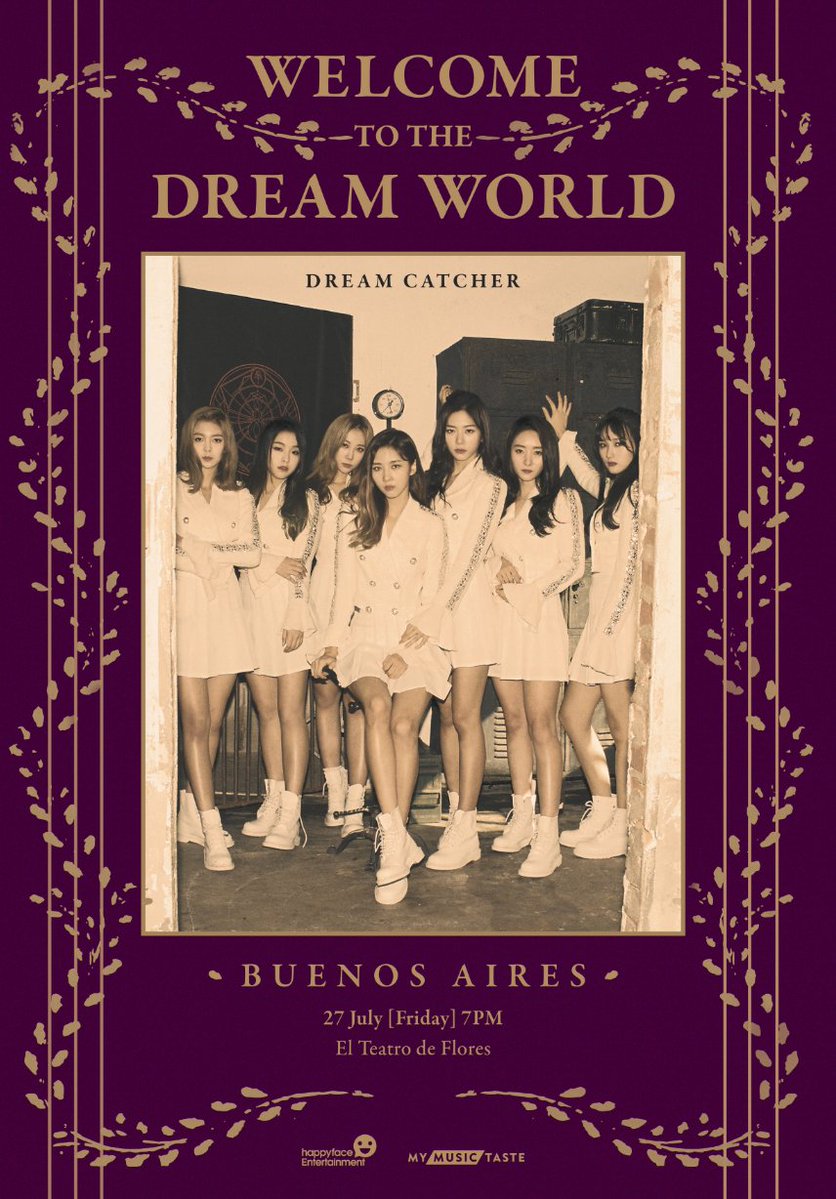 djmosquitoOK's tweet photo. ¡GRAN NOTICIA! 🎉 @hf_dreamcatcher visitará Argentina el 27 de Julio en El Teatro de Flores 🇦🇷🎶 Las entradas estarán disponibles desde el 22 de mayo en @tuentrada |  #DREAMCATCHERinLATAM https://t.co/JDrwbJLXYp