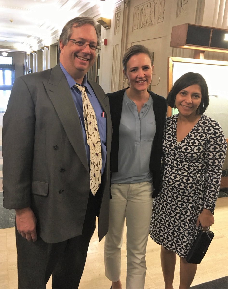 House Research’s Tim Strom, Cristina Parra &amp; House Fiscal analyst Emily Adriaens make up the education brain trust of House nonpartisan staff. The smart #LegislativeStaff in <a href="/MN_HRD/">MN_HRD</a> and <a href="/MNHouseFiscal/">MNHouseFiscal</a> draft bills, publish great reports, and issue spreadsheets so it all adds up.