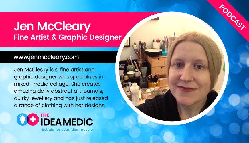 theideamedic's tweet photo. Ep 73 Jen McCleary Mixed Media Collage Artist and Designer
https://t.co/4tzpPmy5Bl https://t.co/Rg1HagWiTW