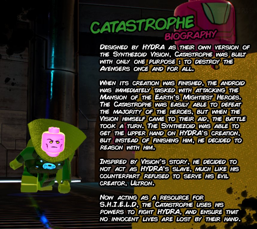 AlwaysDREGOL's tweet photo. And here is my entry for this month's theme of #CommunityCharacters, HYDRA's very own Vision : The Catastrophe.

@GameUnboxing Hope you like it! https://t.co/XV9R7svyWu