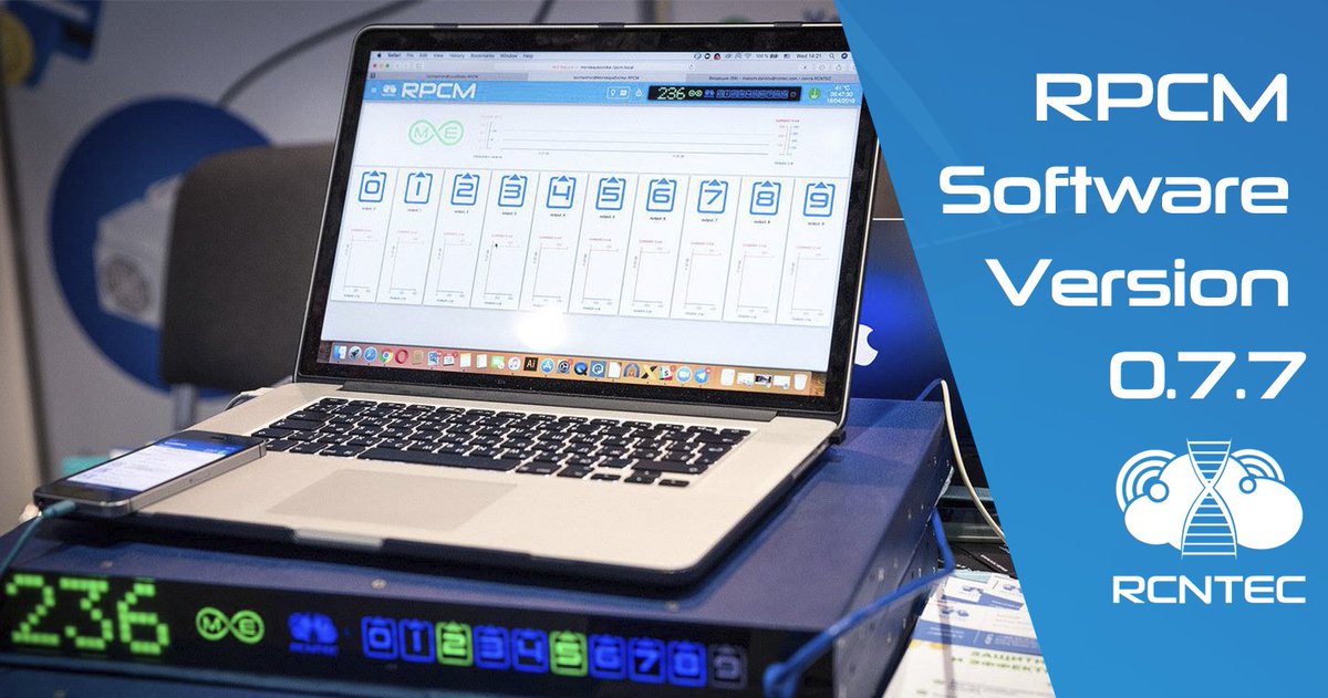 RCNTEC's tweet photo. Dear Subscribers and RPCM Users!
We're happy to announce the new RPCM Software Release version 0.7.7!
More information about RPCM Software 0.7.7 on RCNTEC's website
https://t.co/GWBxfA7j0N
#rcntec #rpcm #iot #pdu #smartpdu #datacenter https://t.co/vRZq27nq6z