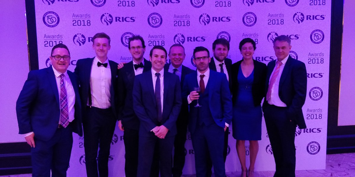 BKStructures's tweet photo. Great night had by all at the London @RICSnews Awards. Fantastic to be shortlisted against some outstanding competition - thanks to all the guests who came along! #RICS2018 https://t.co/ZUlp7D8rJy