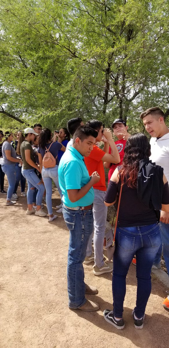 EMartell_SHS's tweet photo. Visiting the Rio Bosque Wetland Park and Bustamante Wastewater. Day 1. Learning about soil and water in the desert. Special thank you to @utepstemgrow and @EPWater for their tours! @SHSflagship #TeamSISD #SHSFLAGSHIP #SISD_GT https://t.co/43TPJZTjFw