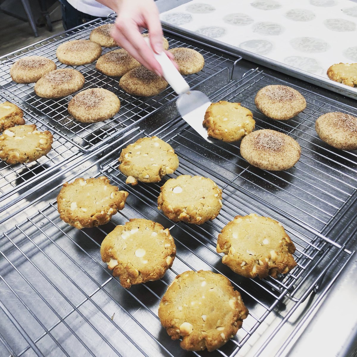 CookieCab's tweet image. Fresh out of the oven 🍪😋 If you want some of these, don’t forget to enter our GIVEAWAY! See yesterday’s post on FB or Instagram for details. #yummmm #bakedtoorder