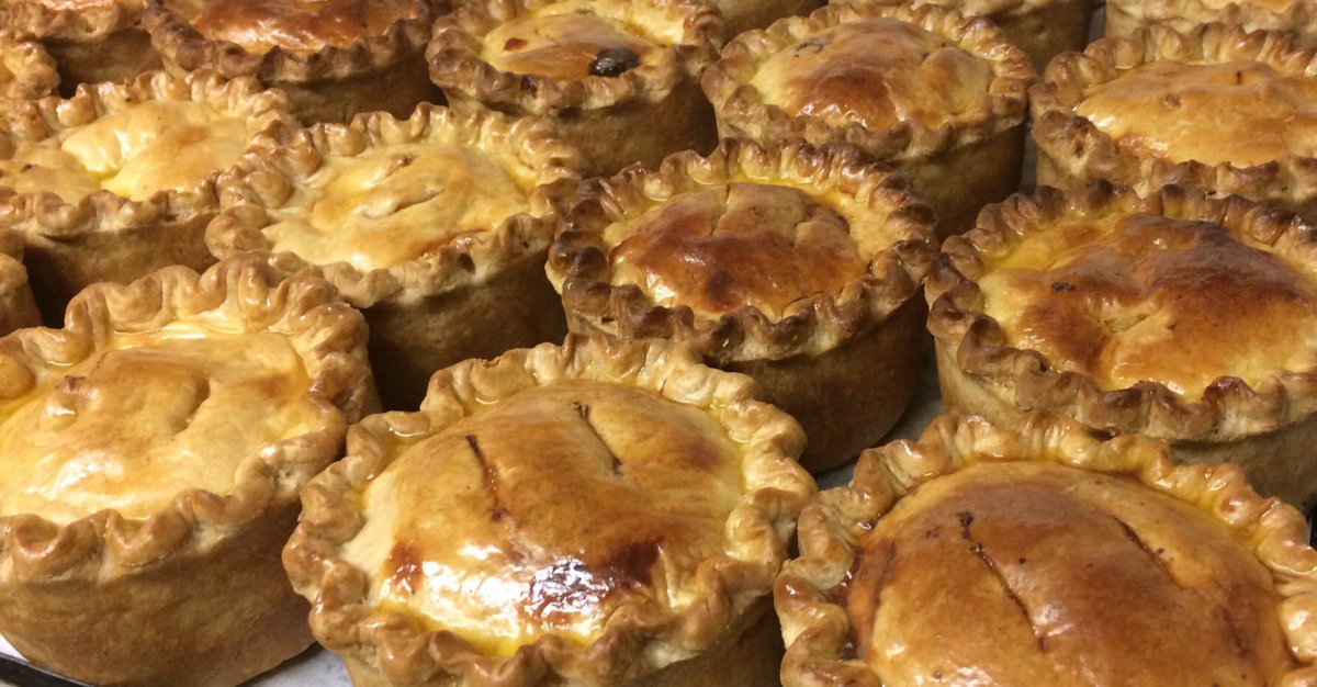 SweeneyandTodds's tweet photo. Pork Pies just out of the oven and ready to be jellied - will be available tomorrow https://t.co/fmOjNC9J8n