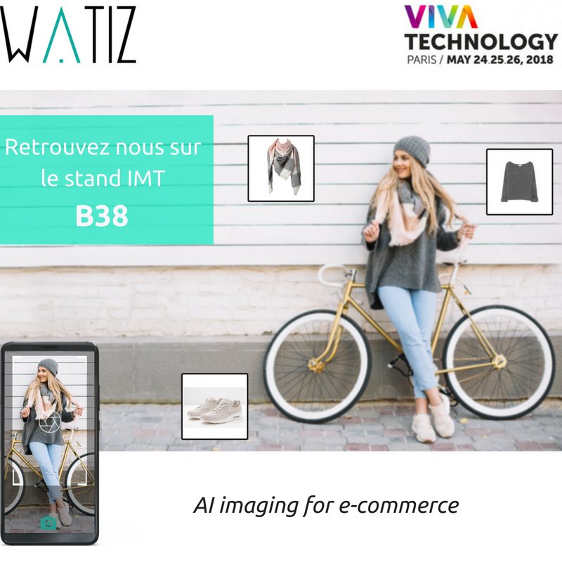 #Watiz est à #VivaTech2018! Venez échanger avec nous sur le stand #IMT B38 <a href="/IMTstarter/">IMTStarter</a> <a href="/TelecomSudParis/">Télécom SudParis</a>