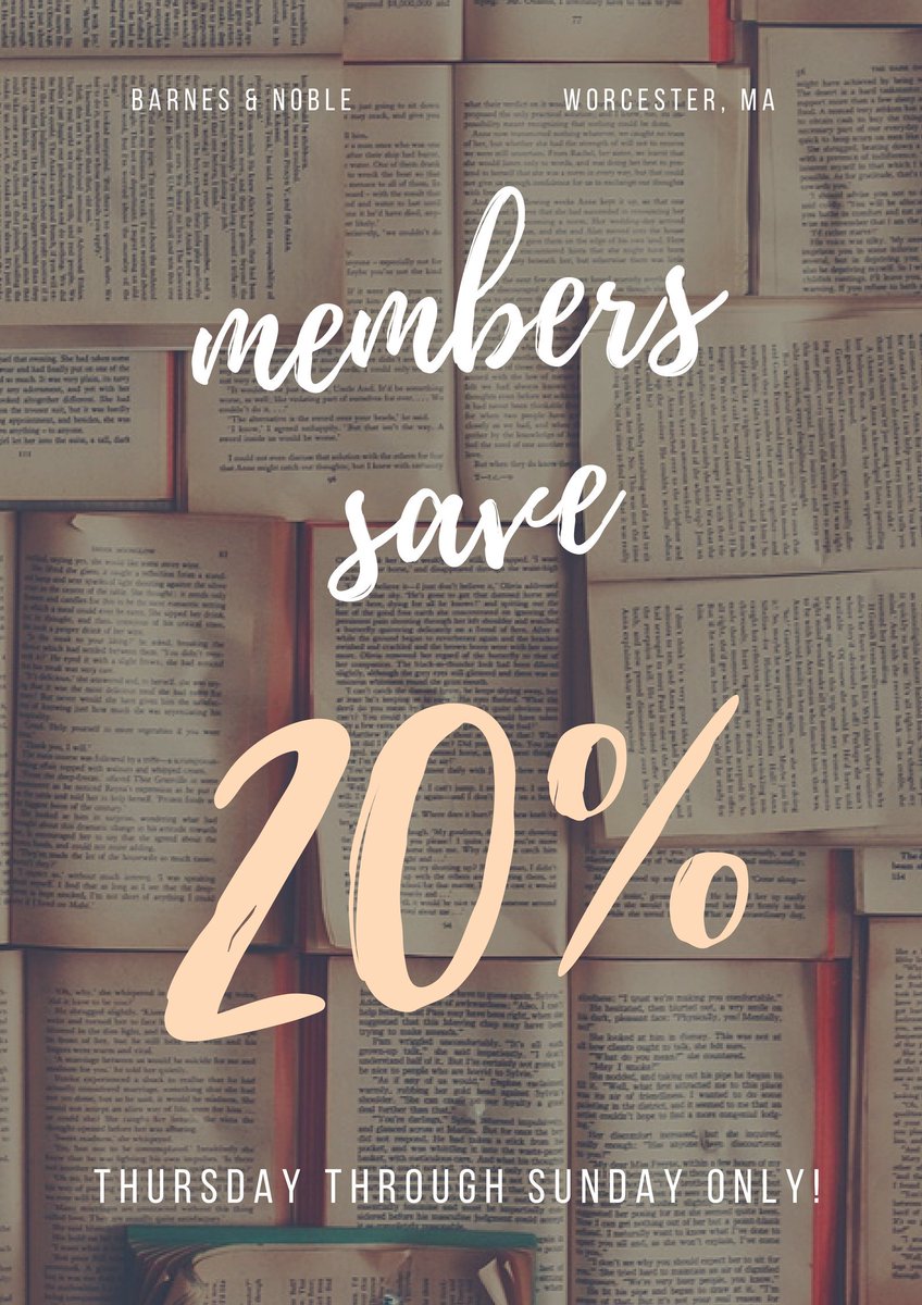 Bn Worcester On Twitter Oh Happy Day Member Double Discount