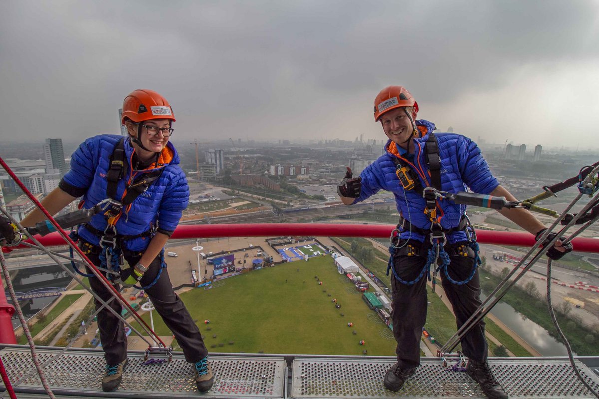 MedResFdn's tweet photo. Only 1 place left on our @AMOrbit Abseil on 23 June! Who's up for it? Take the plunge and raise funds for pioneering medical research #FridayFeeIing #FridayMotivation #ResearchRacers #ArcelorMittal https://t.co/wCGYZRP6Hu https://t.co/WZrJ80HD7m