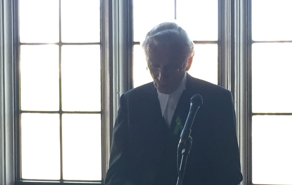 mentalhealth's tweet photo. Lord Fowler opens our report launch.

"We haven't done it yet but we are beginning to put mental health on a par with physical health."

#MentalHealthAwarnessWeek https://t.co/oScDkEu85w