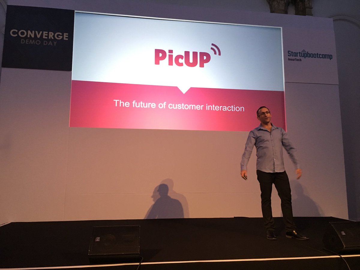 TomKegode's tweet photo. My favourite! @PicUPMobile is AI-based visualization optimisation  personalization platform for phone calls. Customers see who’s calling them &amp; why answer or defer call to another time even view &amp; sign forms while on the call @sbcInsurTech #sbcdemoday #Converge @LBGDigi @kabtwin https://t.co/8v3c6TrQoM