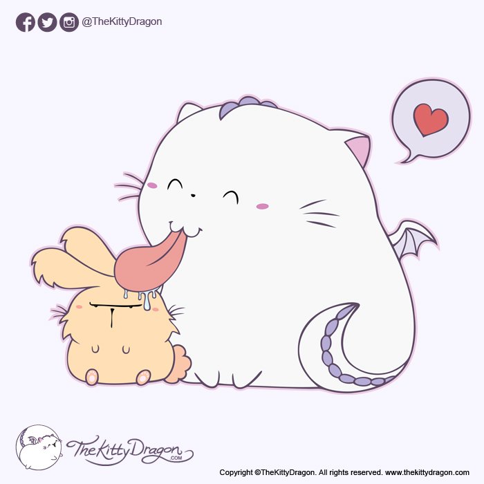 thekittydragon's tweet photo. Never forget to tell your friends how much you love them 💖🐾 #thekittydragon #kittydragon #dragoncat #cat #kitty #kitten #funnykitty #whitecat #dragoncreature #dragon #dragonwings #bunny #littlebunny #cute #cutebunny #cutecat #cutekitty #littlecat #littlekitty #cuteart #friends https://t.co/EV6sPYzpsd