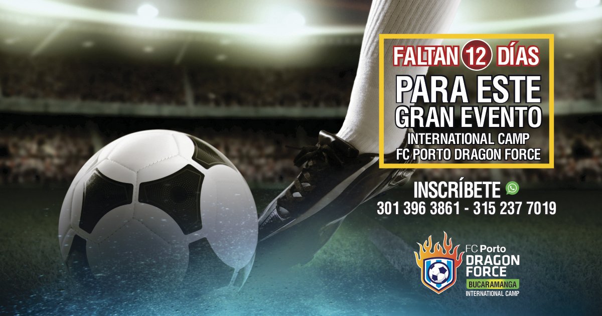 dragonforcebga's tweet photo. ¡Estamos a 12 días de este gran evento!
¿ya estás inscrito?
Recuerda nuestras líneas de atención 👇
301 396 3861 - 315 237 7019 https://t.co/PO42HNXl09
