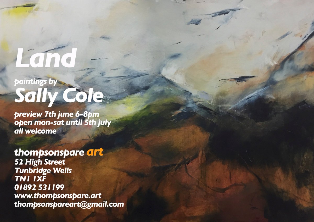 ThompsonSpare's tweet image. New show upcoming @ThompsonSpare - beautiful and vibrant landscape work by Sally Cole - come along for a glass of wine &amp;amp; some cheese &amp;amp; charcuterie from @Fromage_French