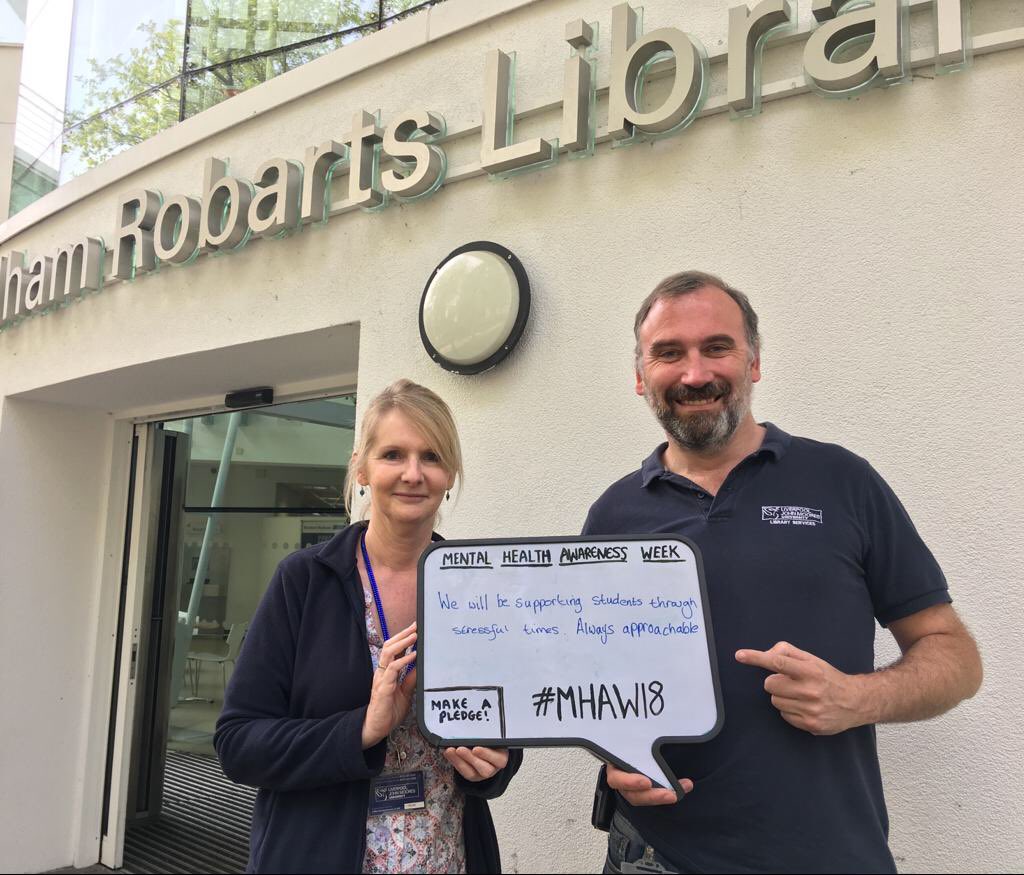 LJMUsaw's tweet photo. What fab @LJMUstaff we have 💚 Check out these wonderful pledges from that lovely lot @ljmulibrary #LibrariansRock the fab folk @LjmuFunds #followthem &amp; our awesome #StudentAdmin peeps. We have such a #CompassionateCampus and caring @LJMU community #ljmuwellbeing #MHAW18 👏👏👏 https://t.co/Pqs1m3PV4I