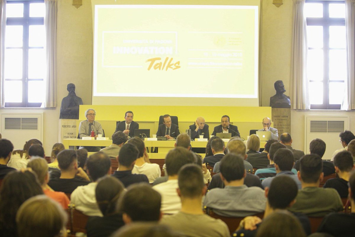 IlBoLive's tweet photo. Gli #InnovationTalks a #Padova continuano!
#PadovaInnovationWeek https://t.co/K167XZ6Sgi
