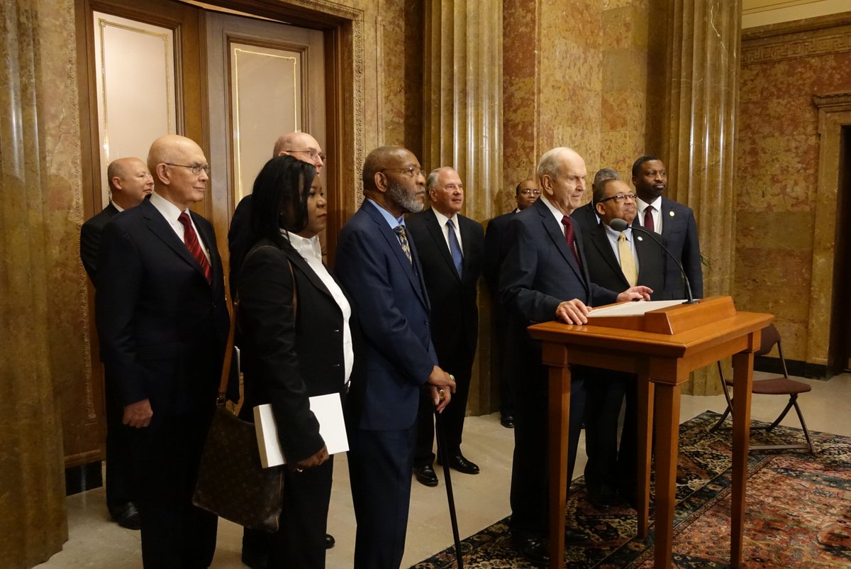 the_churchnews's tweet photo. First Presidency, NAACP national leaders call for civility, talk possible future efforts together: https://t.co/QOAWJECQNA https://t.co/T82amX9mrf