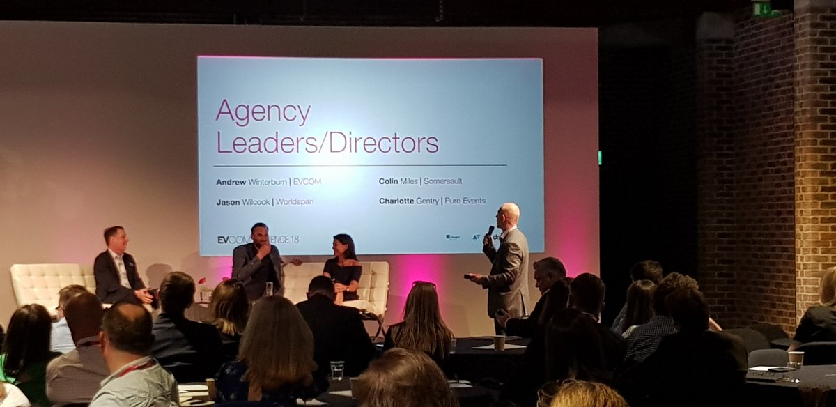 T11XKS's tweet photo. Agency Leaders
@EVCOMUK
@worldspanplc
@SomersaultVP
@PUREevents
Words of wisdom
#EVCOMference18 https://t.co/4DzEQ3OG35
