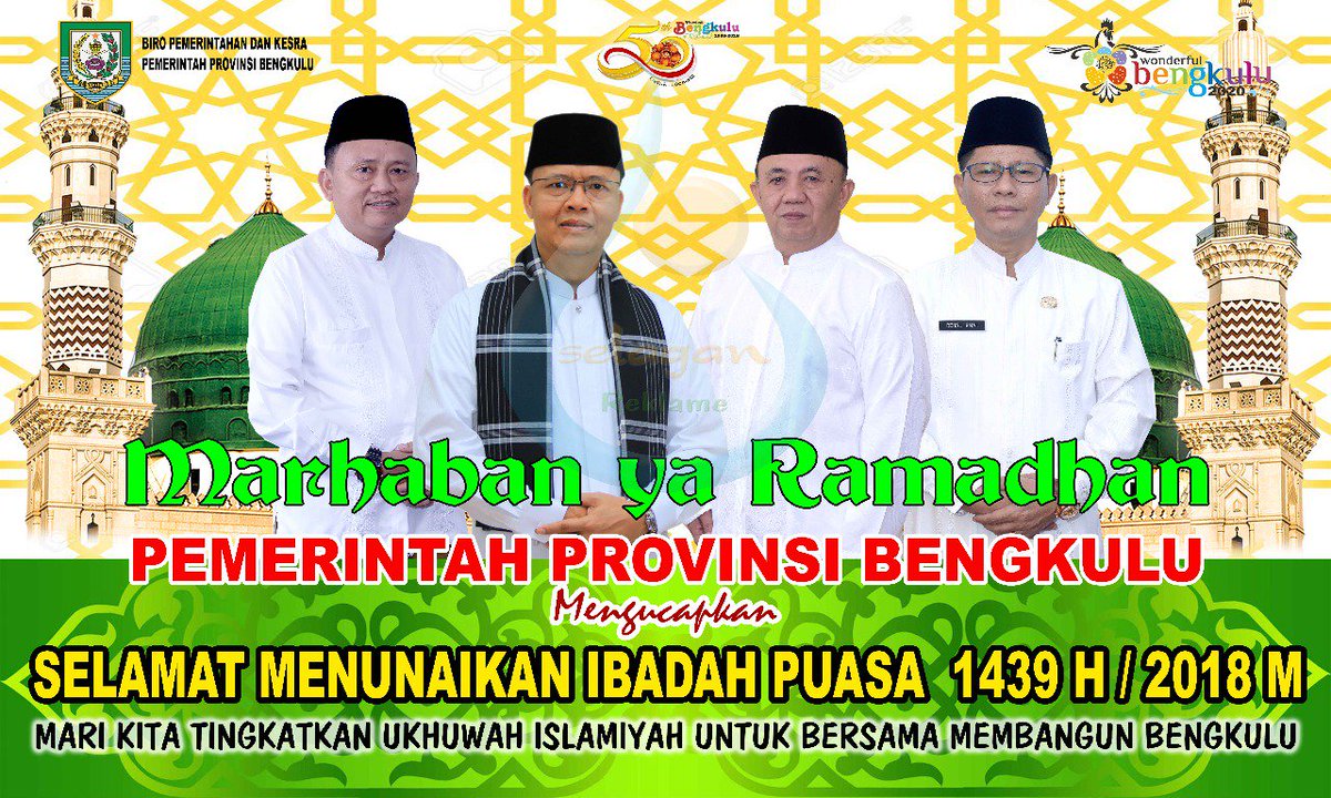 mediacenterBKL's tweet photo. Di bulan ramadhan ini, Plt Gubernur Bengkulu Rohidin Mersyah mengajak seluruh lapisan masyarakat utk memakmurkan masjid. #bengkuluberiman https://t.co/T2LQOWOiF5