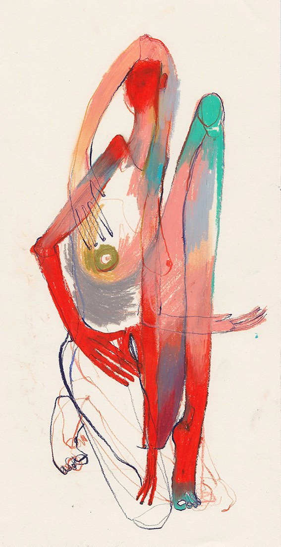 ArsVoluptas's tweet photo. #art dy Marina Gonzalez Eme #illustration #painting  #eroticart https://t.co/OIjNfDUdkg