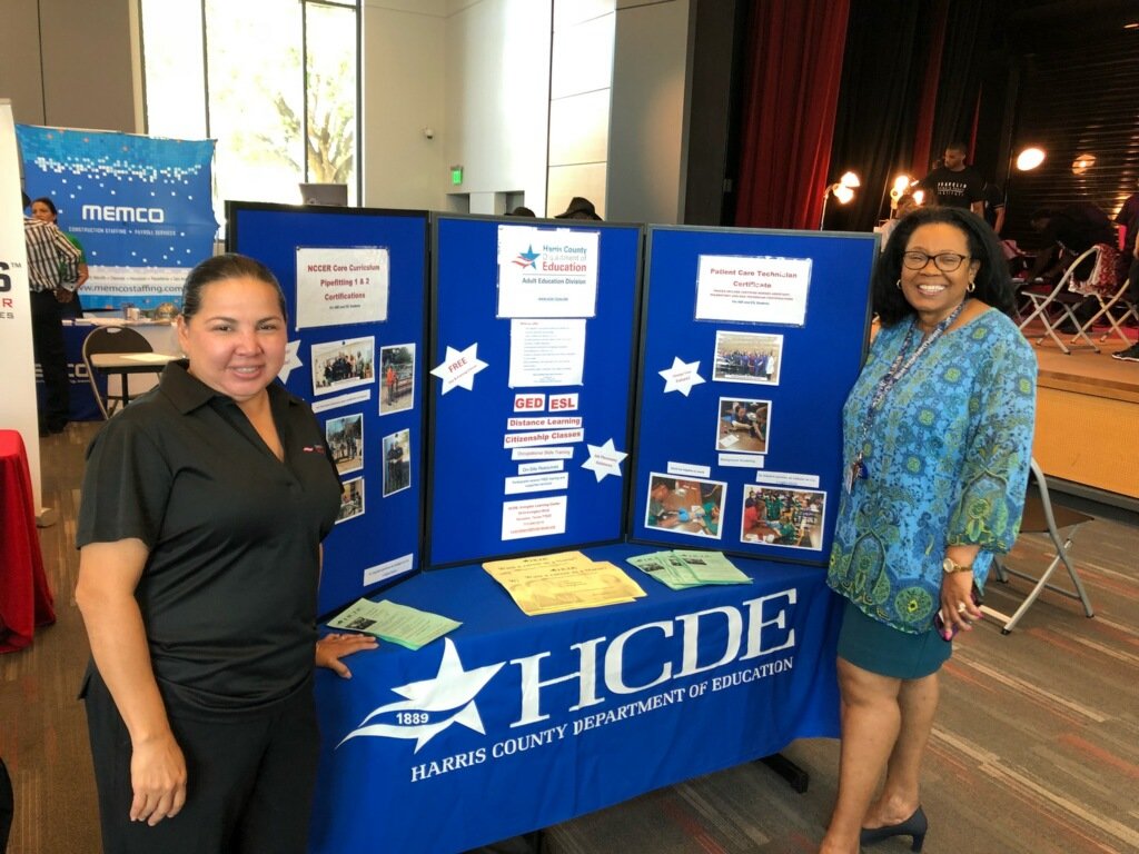cmagallan1's tweet photo. Community Outreach #TurnaroundHouston @HCDEtx #AdultEd https://t.co/PcAJsXGyNG