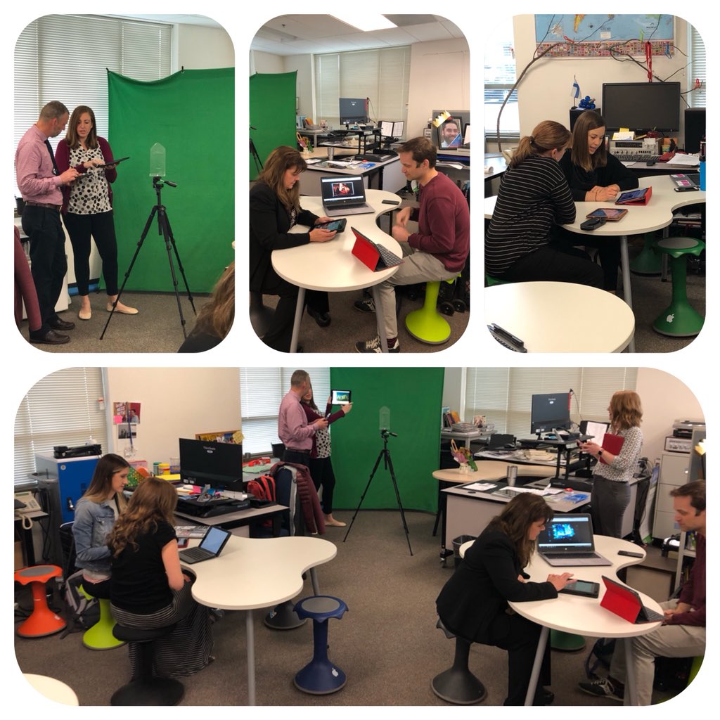 Zach_Desjarlais's tweet photo. .@VancouverSD ‘s #FutureReadyAdmin cohort 2 participating in an #HourOfCreation principal edition. How can you leverage creation tools to engage, motivate, coach, and mentor staff while being more productive? #VPSAmazing #weLearnVPS https://t.co/A6iudY0g4m