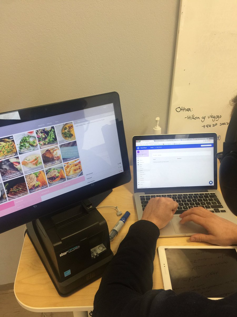 Assisting clients with their menu can be hard when it's so delicious!! <a href="/elotouch/">Elo</a> <a href="/StarMicronics/">Star Micronics America</a> <a href="/Valitor_Group/">Valitor</a> #pos #payments