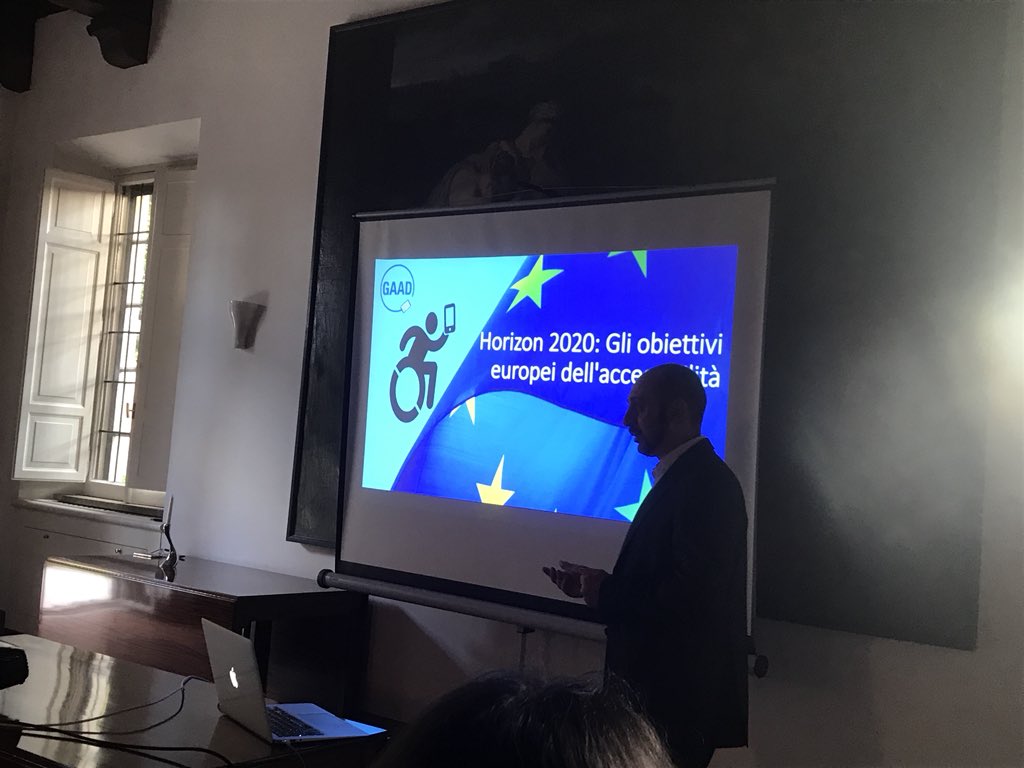 GiuseppeGeresia's tweet photo. #GAAD #betterwebforall intervento Roberto Scano #accessibilita https://t.co/LmsvoTExlD