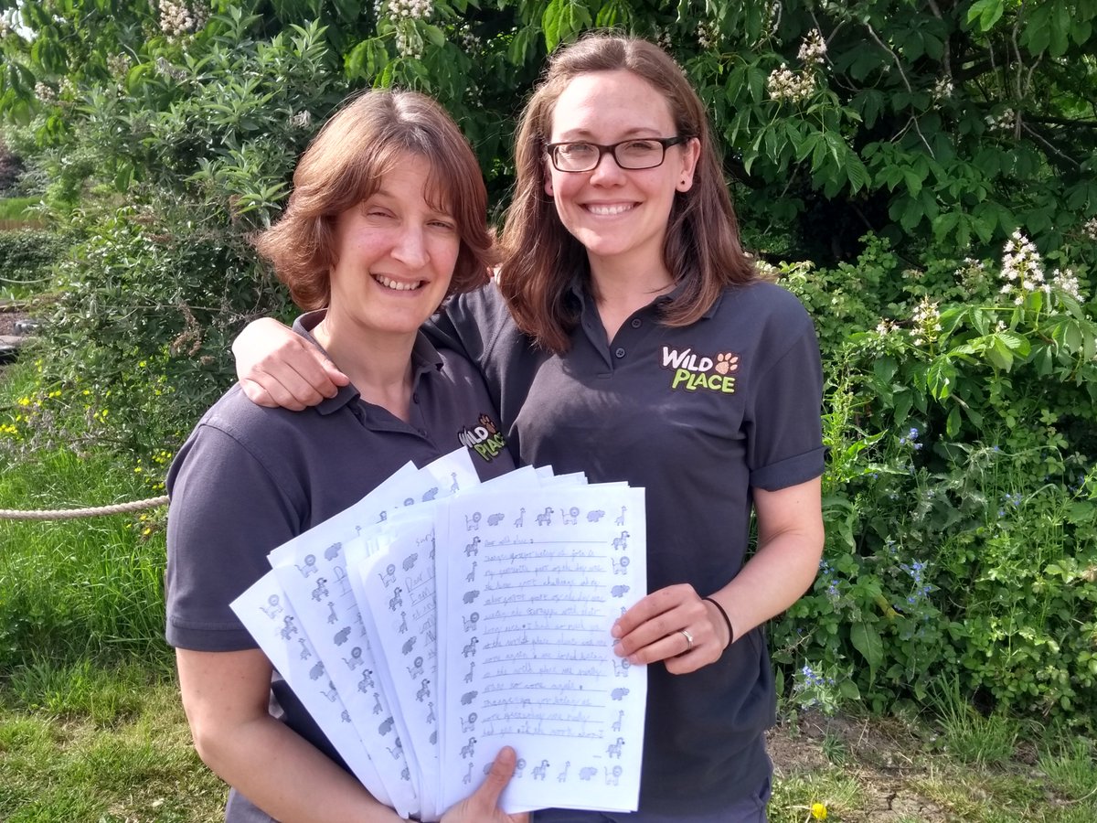 briszooproject's tweet photo. Thank you to @VPPBristol for our lovely thank you letters!  

“My best part was when I saw the spider skeleton, also I liked the barefoot trail because of the gooey mud… It was fun!”

#madeourday #outdoorclassroomday https://t.co/VeGBaGz6eN