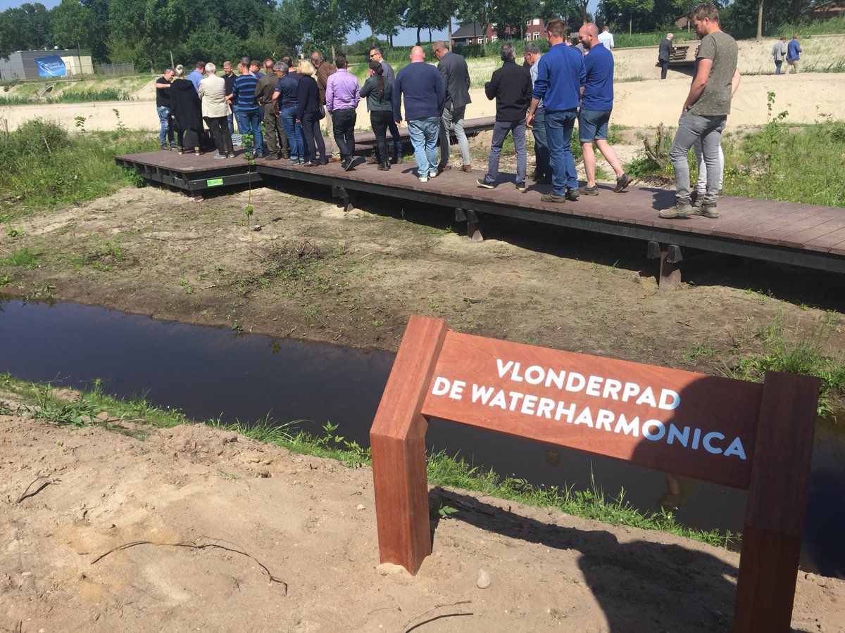MattijsO's tweet photo. Opening van Waterpark Groote Beerze. Trots op een mooie samenwerking met @wddommel  @BoomenVan en @RHDHV_Brabant https://t.co/g8y7lUGDbF