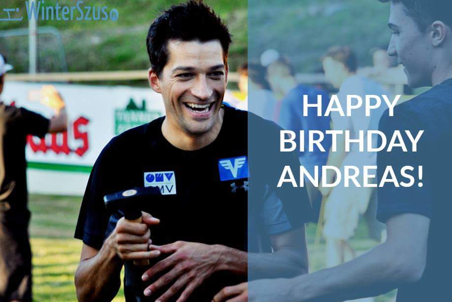 Happy birthday Andreas Kofler  
