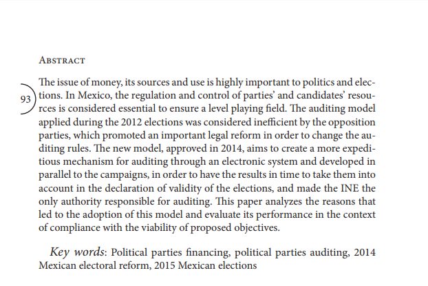 #RMEEmorando | El modelo de fiscalización fue puesto a examen, a través de los objetivos que motivaron la reforma de 2014, por <a href="/KarolinaGilas/">Karolina Gilas</a> y Mikaela Jenny Christiansson en "El nuevo modelo de fiscalización: la reforma fallida".
Disponible en bit.ly/2IOdGN6.