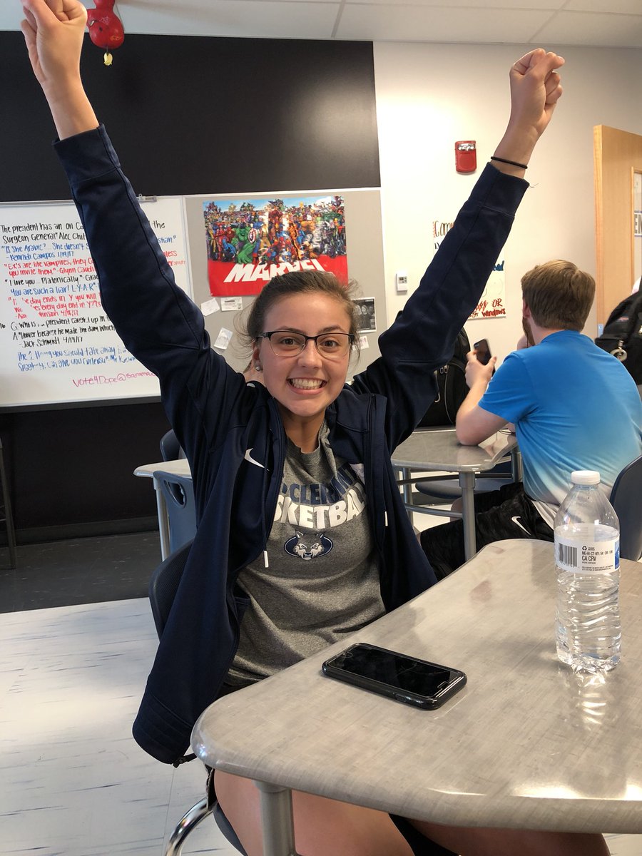 potapgov's tweet photo. Say hello to your 5th bell AP gov class president! 🇺🇸🏅🏆🎖 https://t.co/JJpoTv70Qw