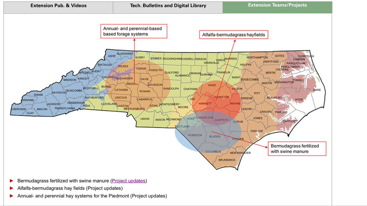 Want to participate in a Forage program in your county...? Find more at forages.ncsu.edu/extension.html <a href="/NCStateCALS/">NC State College of Agriculture and Life Sciences</a> <a href="/NCExtension/">NC State Extension</a> <a href="/NCForageCouncil/">NC Forage Council</a>