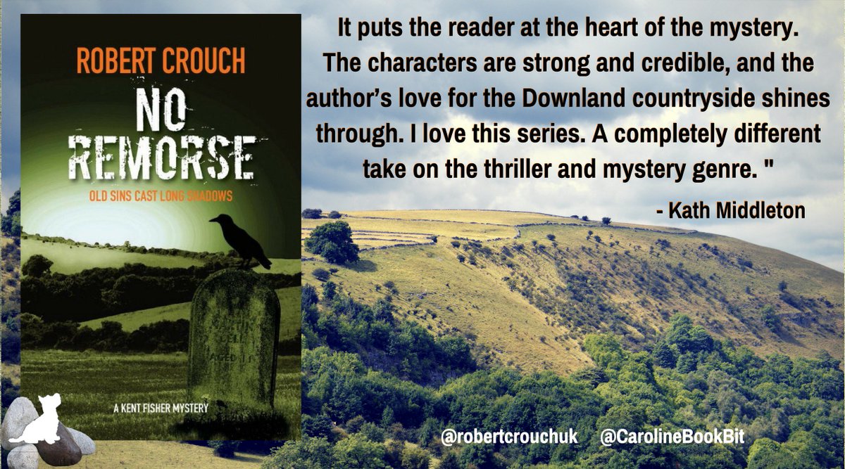 JonCazCole's tweet photo. Today @kathmidd is #blogtourhost for @robertcrouchuk's third book in the #KentFisher series, #NoRemorse
Kath loves the series! Here's what she says...
https://t.co/5XB0gb03l9 https://t.co/Lll9XsOHwm