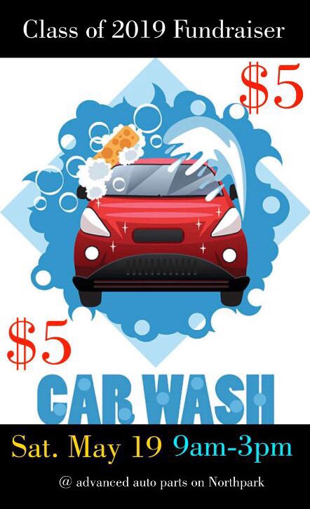 kphs2019's tweet photo. CAR WASH THIS SATURDAY!! From 9am- 3pm @ Advanced Auto Parts. Come out and support the class of 2019!! Only $5 to get your car squeaky clean 🚗🚘💦 https://t.co/jOk3PIGb3Y