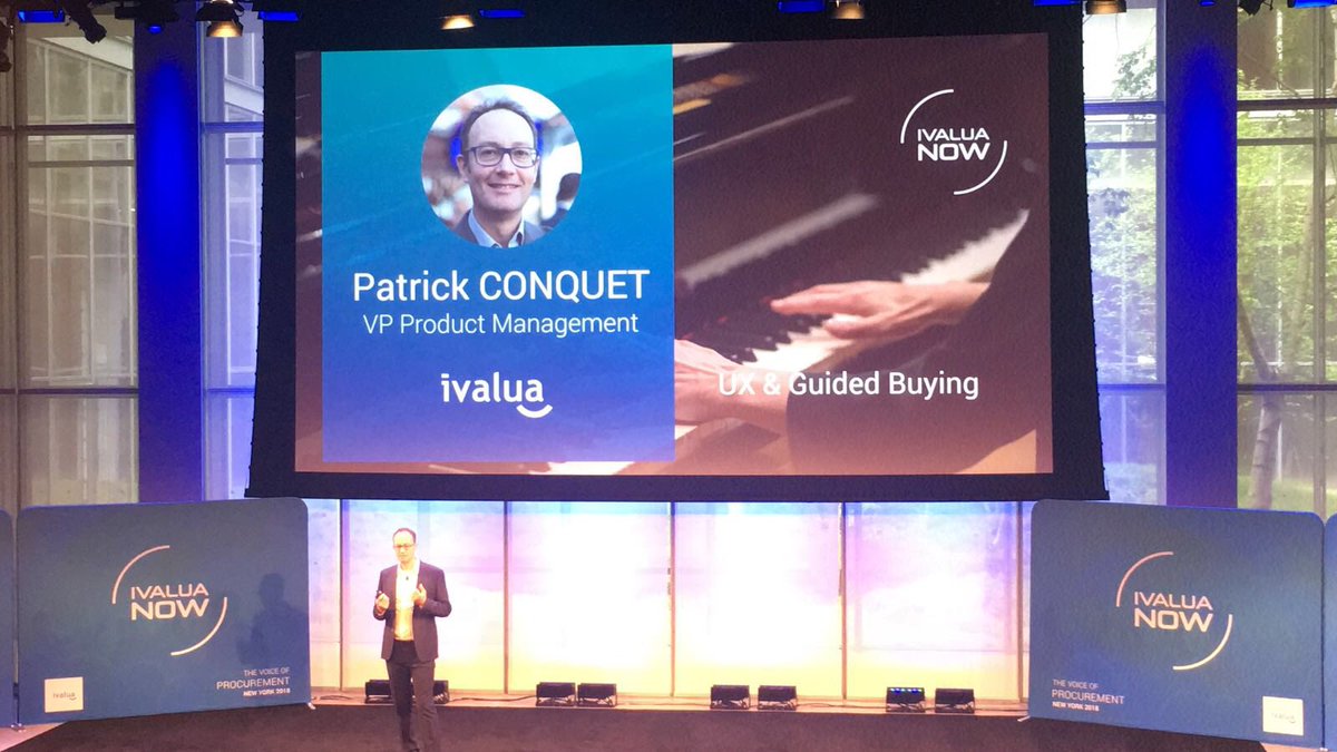 Our VP of Product Management discusses #GuidedBuying at #IvaluaNow2018 #procurement