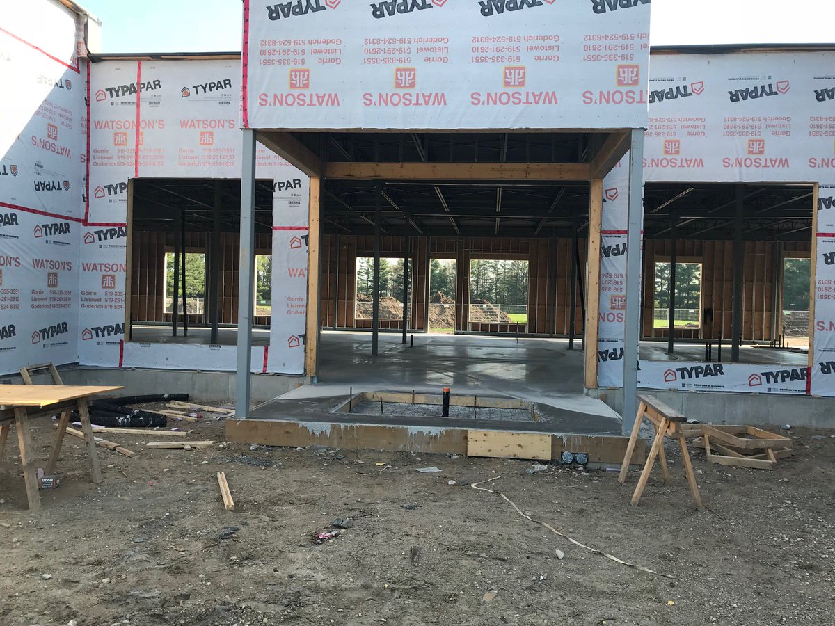 HowickMutual's tweet photo. Great weather for curing concrete! #ExcitingTimes #HowickMutualBuilding https://t.co/J3FpkQbzMB