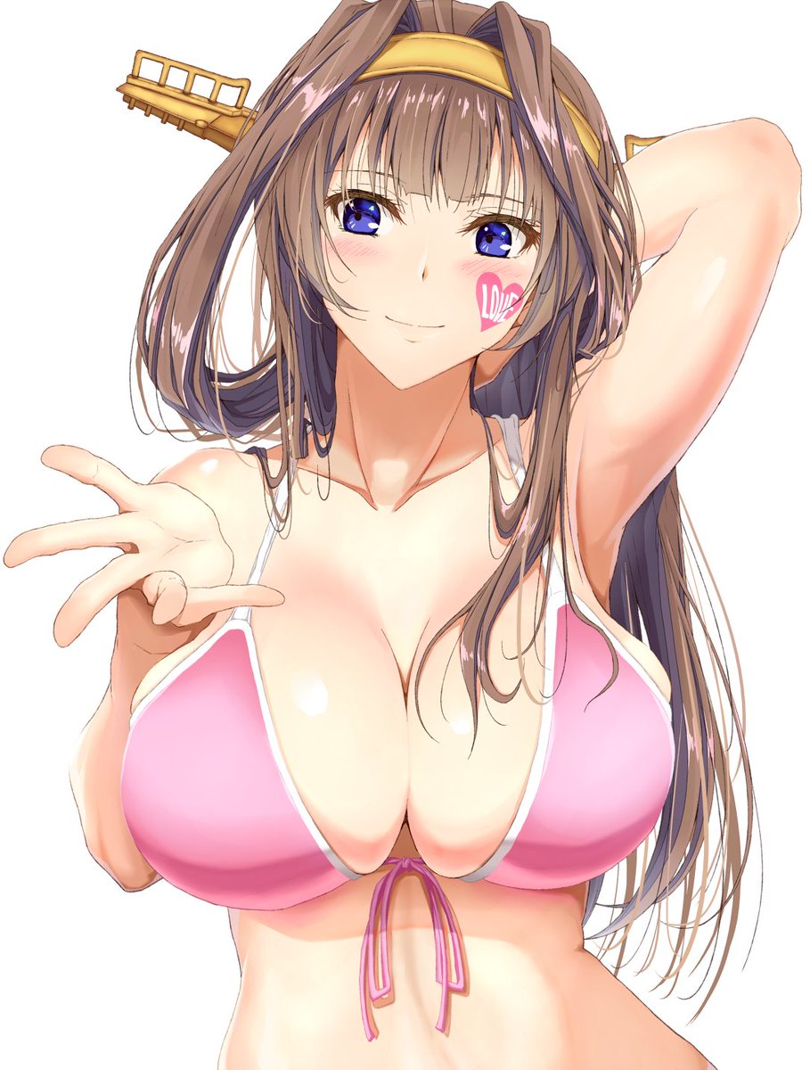 金剛(艦これ) 「金剛さん 」|ハマグリのイラスト