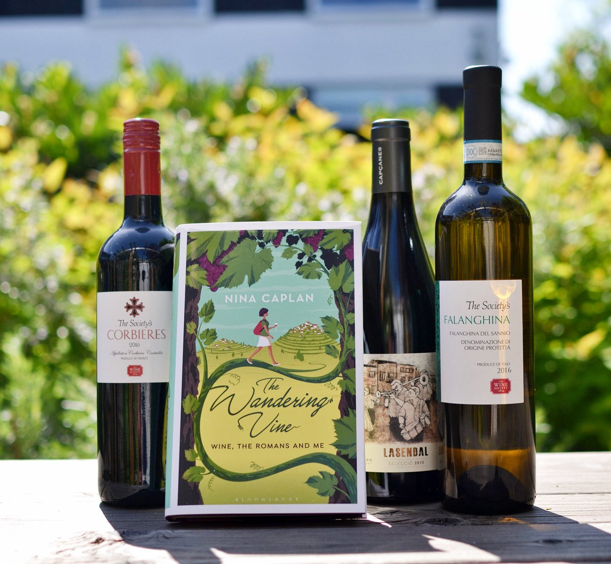 TheWineSociety's tweet photo. WIN: a copy of @ninacaplan's brilliant new book The Wandering Vine plus three bottles of wines which inspired it. Simply RT to enter by midnight on 27/05!
 T&amp;Cs and more ways to enter: https://t.co/RgyykkQJlj #giveaway https://t.co/NnHTBTqa3Y