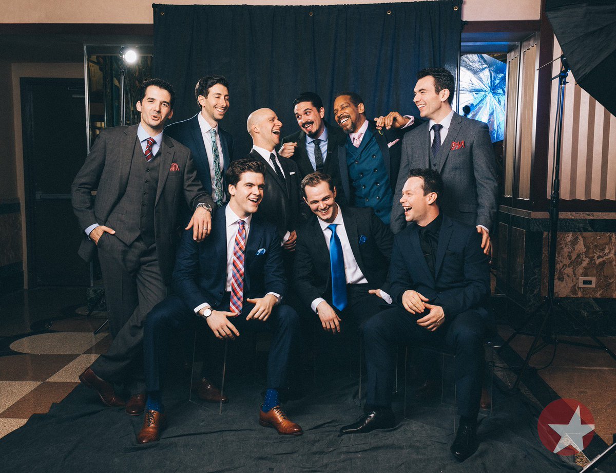 BandstandBway's tweet photo. #Repost @JonathanShew: "#TBT to Opening Night of @BandstandBway. What a moment. I miss seeing these guys daily. 📷: @broadwaycom" #JustLikeItWasBefore https://t.co/CmJ0Ljz0fM