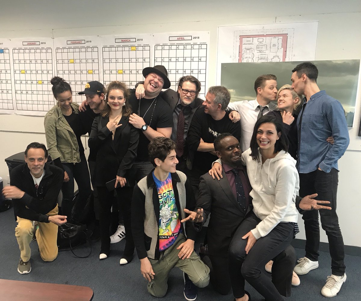 Family. Taken at last table read of Season 4. This show's been such a blessing. A rock in the worst times &amp; door to unbelievable opportunities. So thankful. Excited #Gotham gets more time filled w/vivid moments through Season 5. Tune into the Season Finale, Tonight. 8pm ET <a href="/FOXTV/">FOX</a>